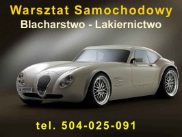Samochód Malbork - Mechanika Pojazdowa Blacharstwo i Lakiernictwo