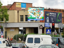 Reklama Na Telebimie Malbork - Telebim przy głównym skrzyżowaniu