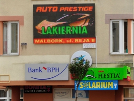 Media i Reklama Malbork - Telebim w centrum miasta