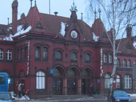 Kultura i Sztuka Malbork - Dworzec PKP